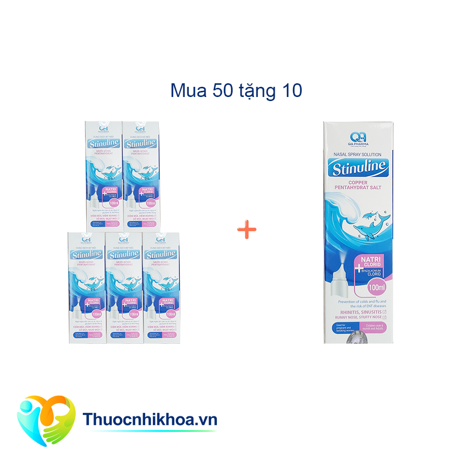 Stinuline - Combo mua 50 tặng 10